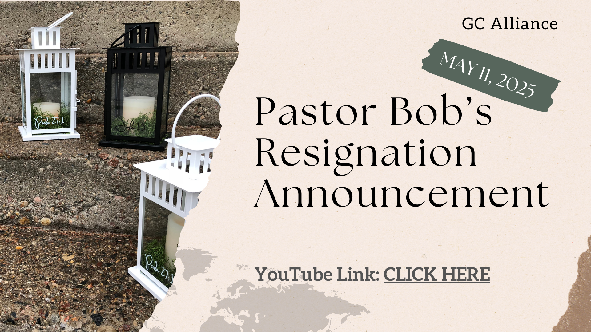 Resignation Announcement